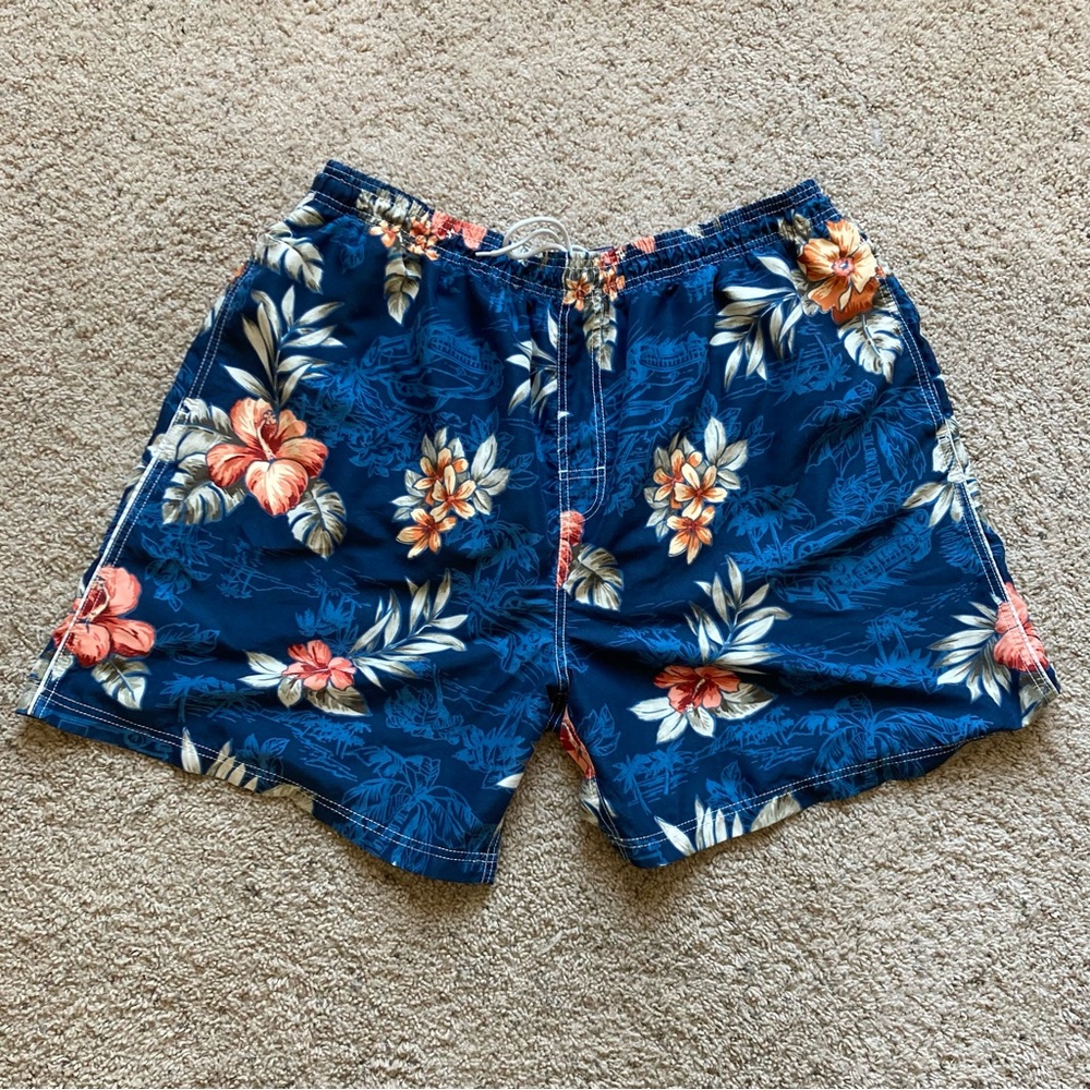 Puritan Hawaiian Swim Trunks